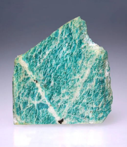Macro mineral amazonita — Foto de Stock