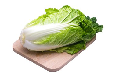 Ahşap üzerine marul