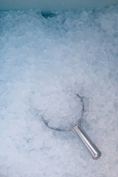 Ice in Ice Bucket — Stock Photo, Image