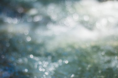 Gelgit bulanık beyaz bokeh resmi