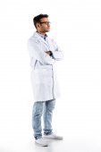 Arzt im weißen Kittel