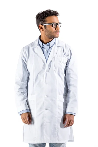 Doctor in white coat — Stock Photo, Image