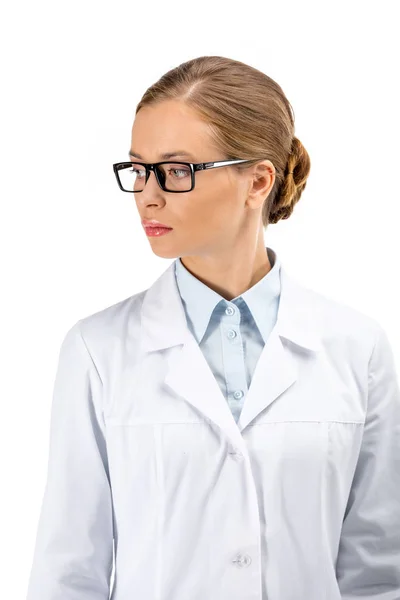 Doctor in white coat — Stock Photo, Image