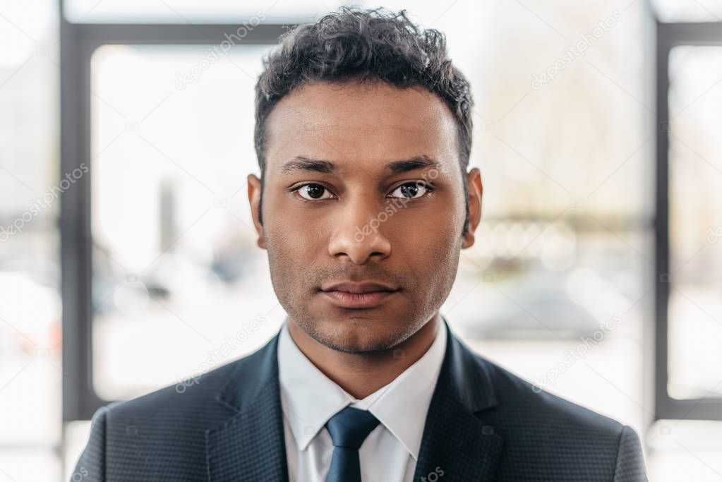Young african american businessman 