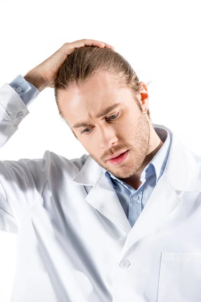 Retrato del joven médico - foto de stock