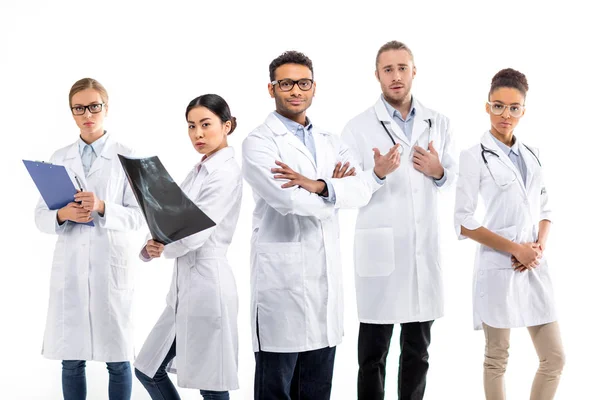 Gruppo di medici professionisti — Foto stock