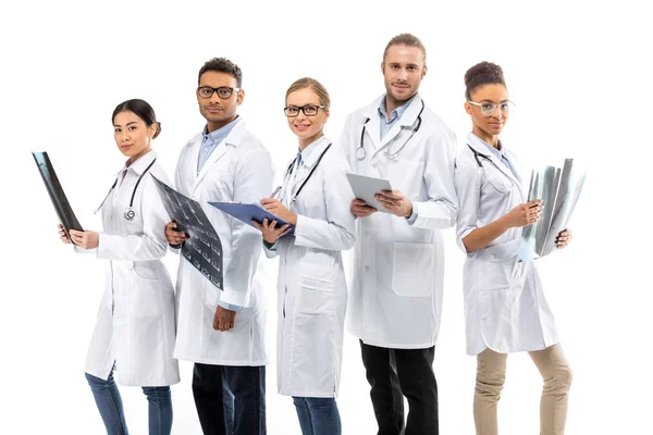 Gruppo di medici professionisti — Foto stock