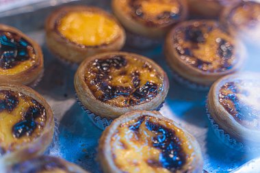 Çin yemekleri, Hong Kong yemekleri, yumurtalı tart ve Çin yemekleri..