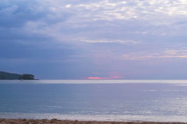 Kırmızı arkaplan, mavi gökyüzü, gün batımı, turuncu gökyüzü, video, bulutlar, zaman aşımı, koyu kırmızı arkaplan, mor gün batımı, gökyüzü bulutları, zaman aşımı, bulutlar, Phuket, Tayland