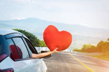 Rahat mutlu traveler, genç güzel Asya gilr yeniden büyük holding