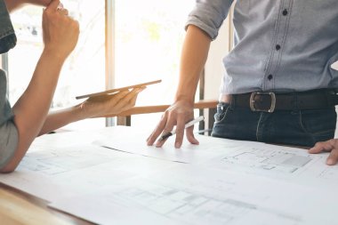 Görüntü mühendisi veya mimari proje, iki disk mühendislik