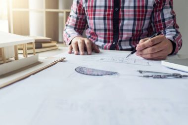 Plan, engineerin ile çalışan mühendis olarak çalışan mimar