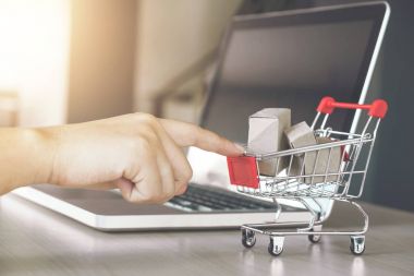 Internet online alışveriş, online alışveriş kadın kavramdır bir için
