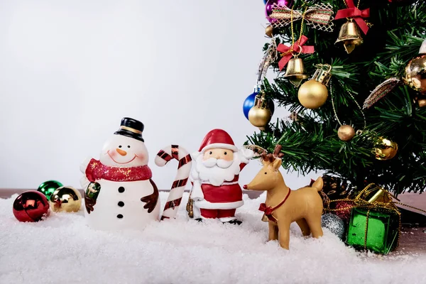 Décoration de Noël Vacances ou Nouvel An avec le Père Noël et sn — Photo