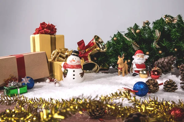 Décoration de Noël Vacances ou Nouvel An avec le Père Noël et sn — Photo