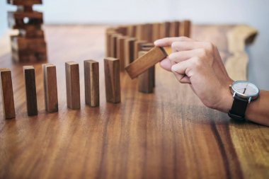 Risk ve strateji iş, iş adamı el gamb, yakın