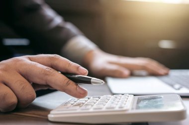 Hesap makinesi ile çalışmaya, Finans iş mesleki işadamı 