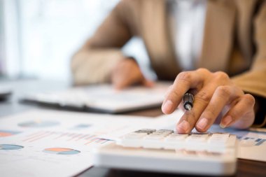 İş finansman muhasebe bankacılık kavramı, iş kadını doi