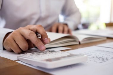Hesap makinesi ile çalışmaya, Finans iş mesleki işadamı 