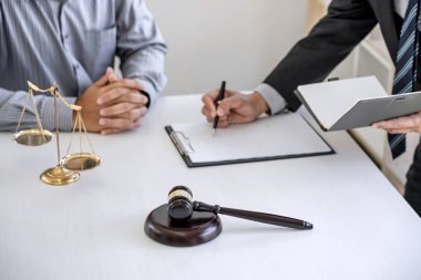 Danışma ve Erkek avukatlar ve profesyonel otobüs konferansı