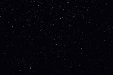 Gece yıldızlı gökyüzü yıldızlar ve gezegenler - vektör arka plan olarak uygun ile