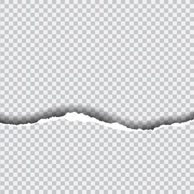 Gerçekçi vektör metniniz için alan gazeteyle sökük