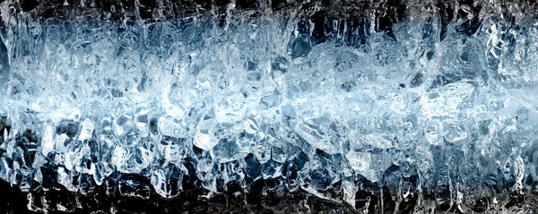 arka plan olarak buz / fotoğraf sahne ile Ice stiletto makroda arka plan olarak