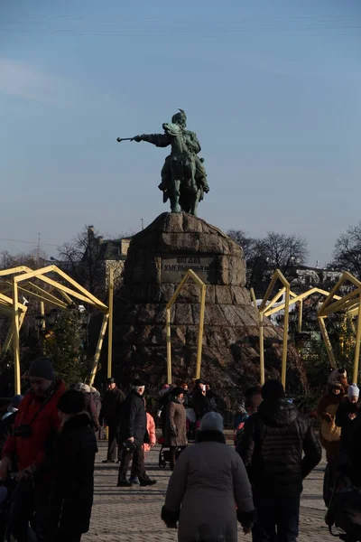 Kiev gamle senter – stockfoto
