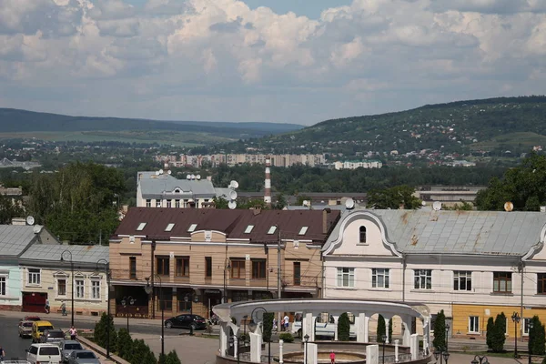 Výhled na městečko — Stock fotografie