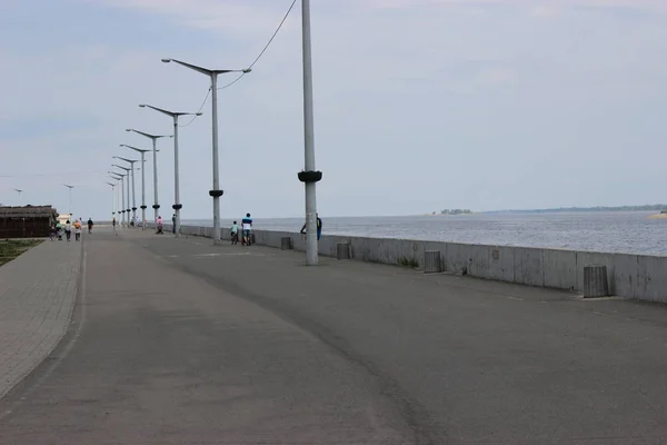 Rivier Dijk leven — Stockfoto