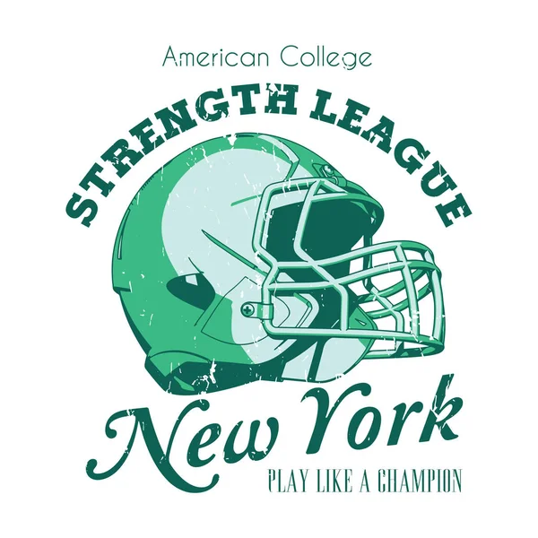Affiche de la New York Strength League — Image vectorielle