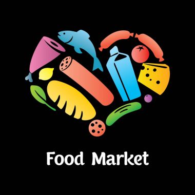 Şık gıda Market Poster 