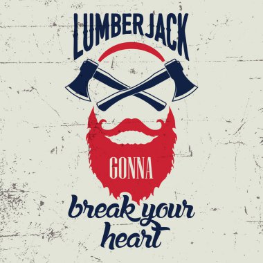 Lamberjack Face Poster