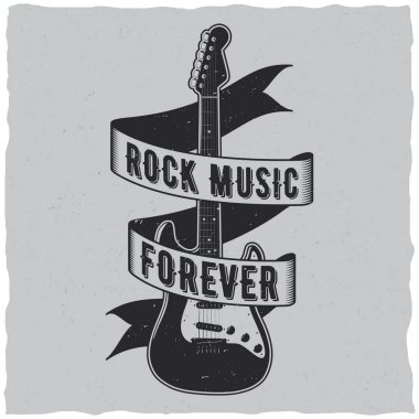 Rock müzik sonsuza dek Poster