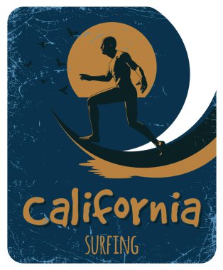 California sörf poster