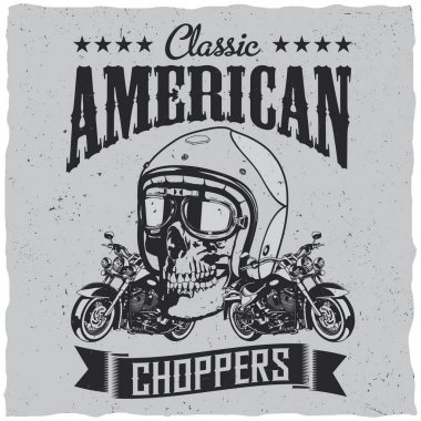 Klasik Amerikan Choppers Poster