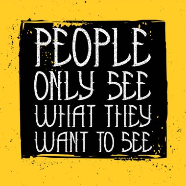 Motivasyonel poster tasarımı.