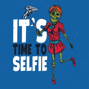 T-shirt veya poster tasarımı