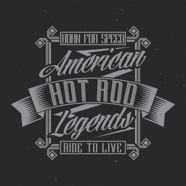 Klasik etiket tasarımı