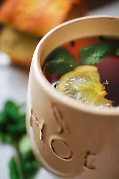 Breakfast tea — Stock Photo, Image