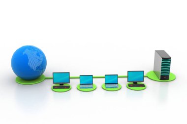 küresel ağ kavramı