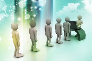   İşveren ve başvuru, iş kavramı işe