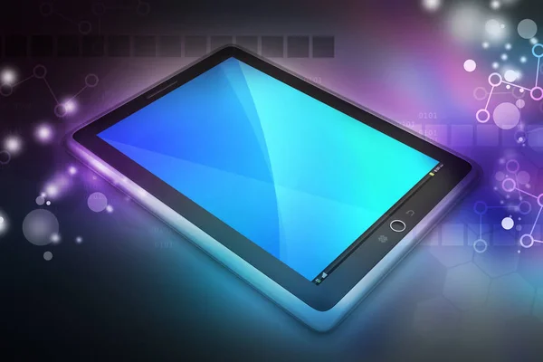 Tablet Computer Mit Touchscreen — Stockfoto