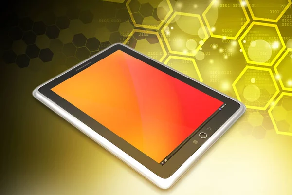 Tablet Computer Mit Touchscreen — Stockfoto