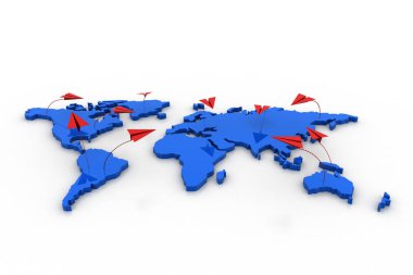  harita oklar bulunan