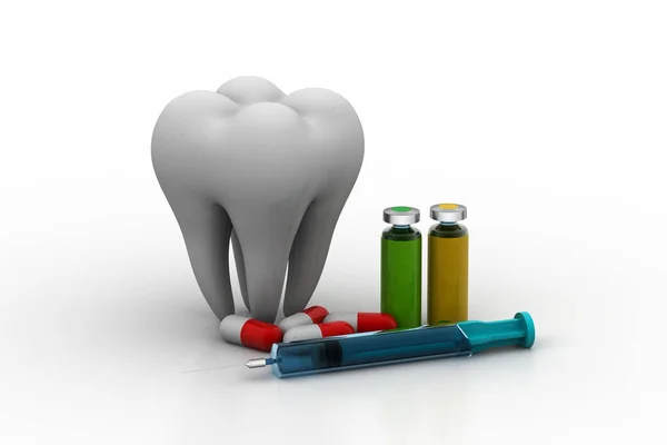 Концепція Стоматологічного Здоров Концепція Здоров — стокове фото