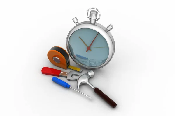 Time management servicekoncept — Stockfoto