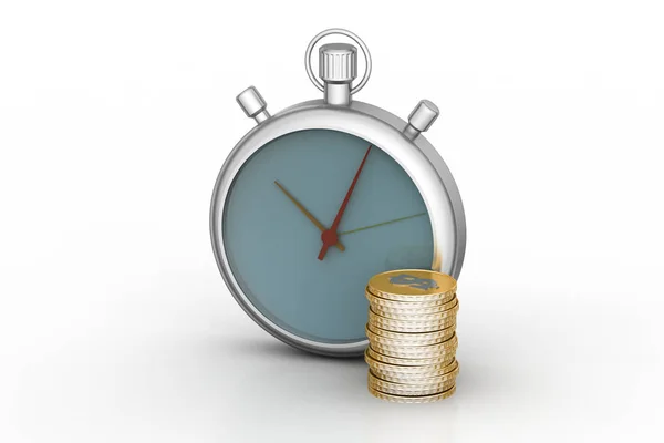 Time is money concept Stock Image