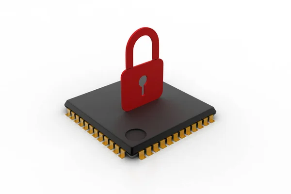 Technology security concept — Stock Photo, Image