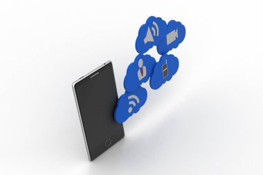 bulut uygulaması ile akıllı telefon